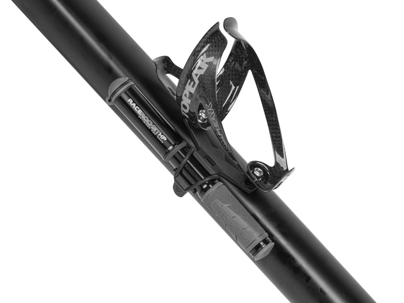 Topeak RaceRocket HP Mini-pomp zwart/zilver