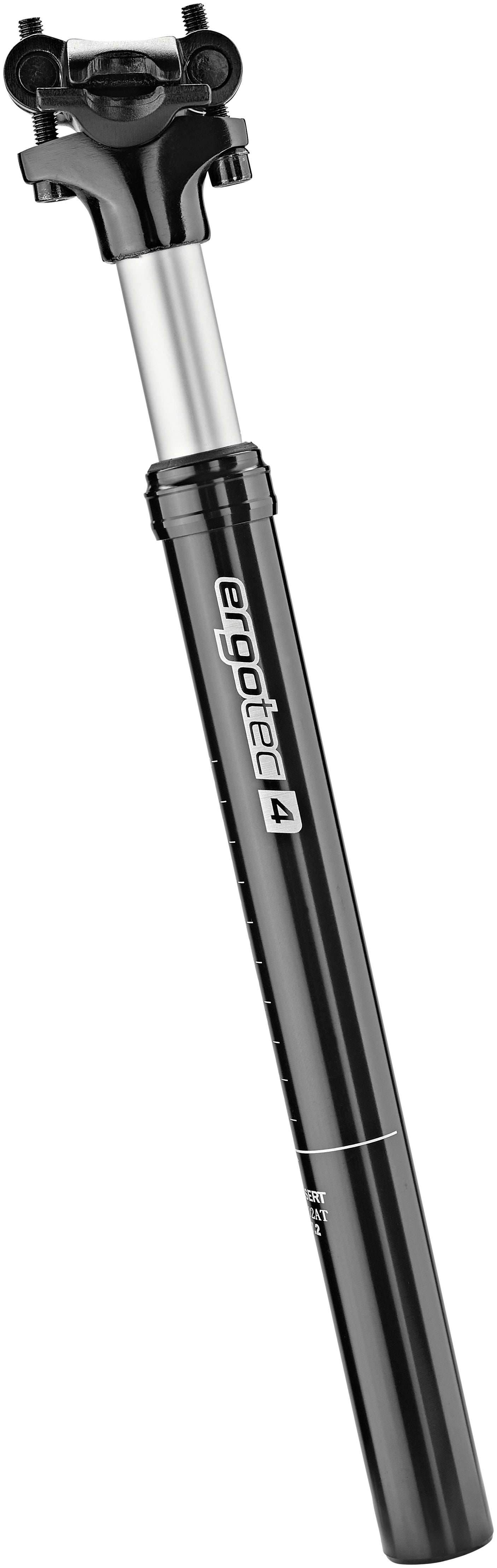 Humpert Ergotec SP-5.0 gepatenteerde veer-zadelpen Ø27,2mm 45mm zwart