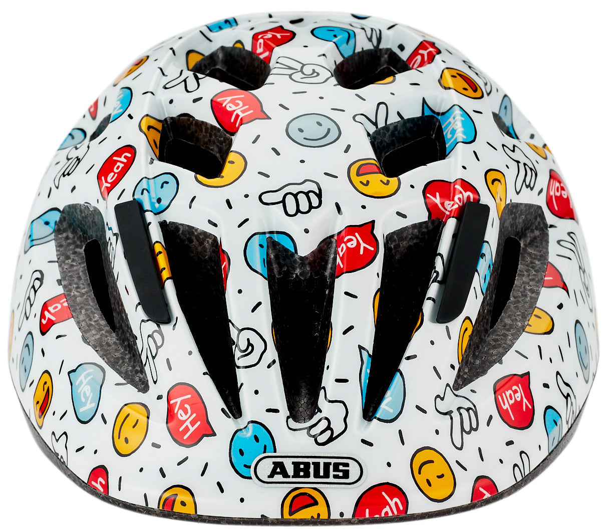 ABUS Smooty 2.0 Helm Kids wit smiley