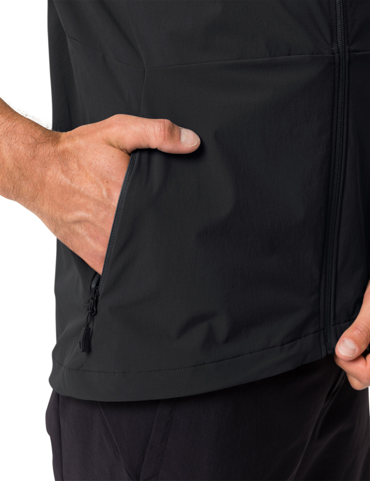 VAUDE Yaras Vest Heren zwart