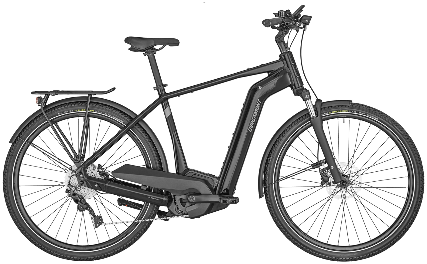 Bergamont E-Horizon Edition 6 Gent Diamant glanzend zwart