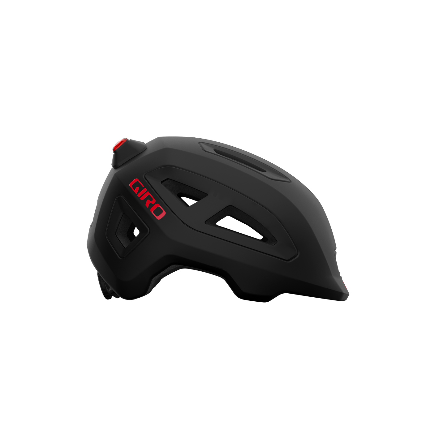 Giro Scamp II helm mat zwart/rood