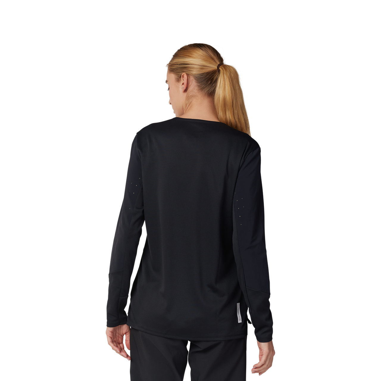 Fox W Defend LS Jersey Zwart