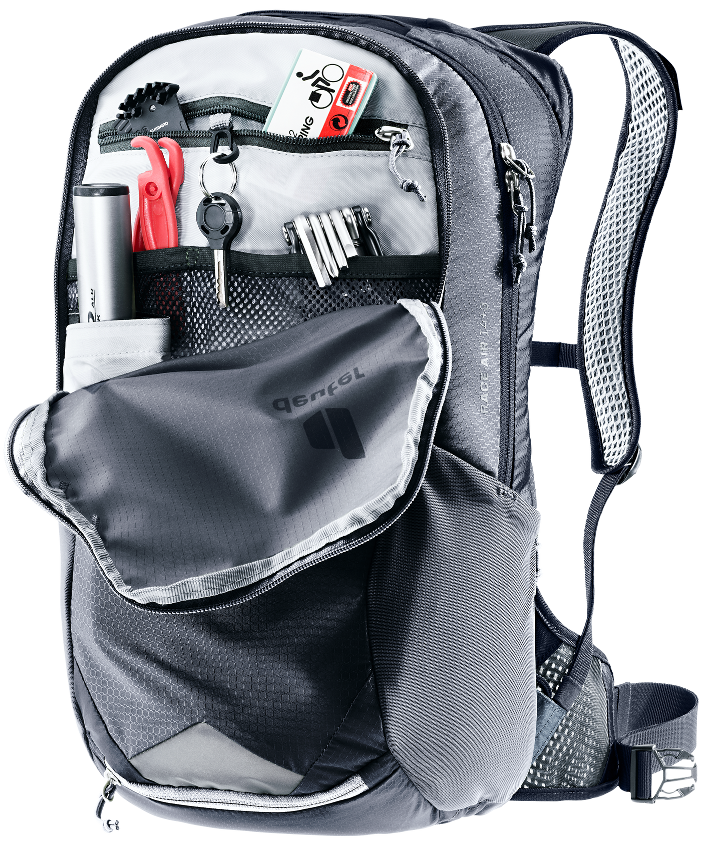 deuter Race Air 14+3 rugzak zwart