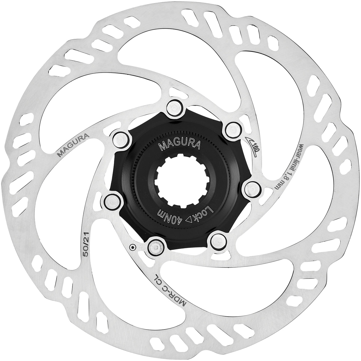 Magura MDR-C CL remschijf Center Lock snelspindel