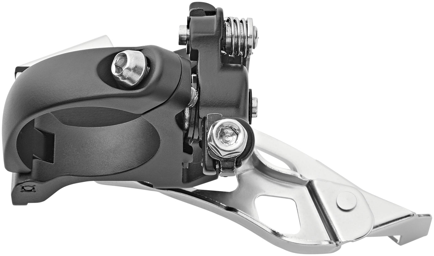 Shimano Deore Trekking FD-T6000 Voorderailleur 3x10 Klem diep Top Swing grijs