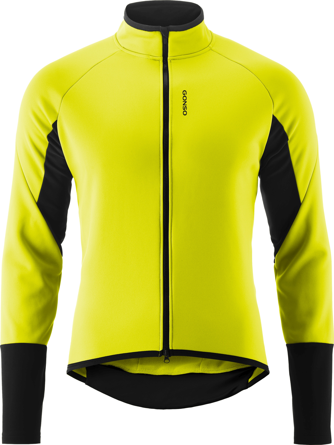 Gonso ROAD JACKET SOFTSHELL 2 M safety geel