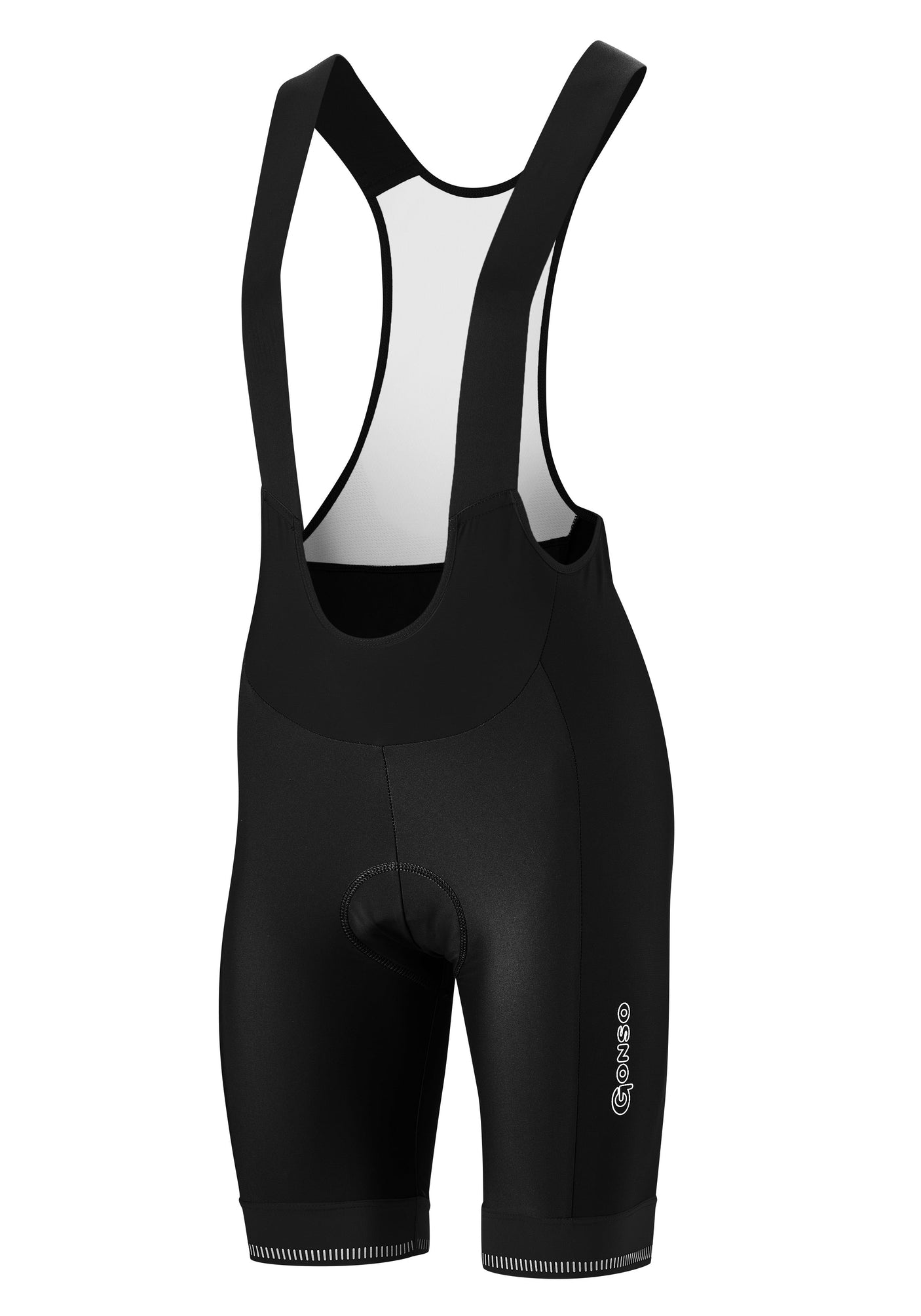 Gonso Sitivo Bib W Fietsbroek zwart / vuur