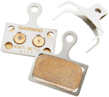 Shimano K04TI Schijfremblokken Metaal voor XTR/Dura Ace/Ultegra/105/Tiagra/GRX/Metrea