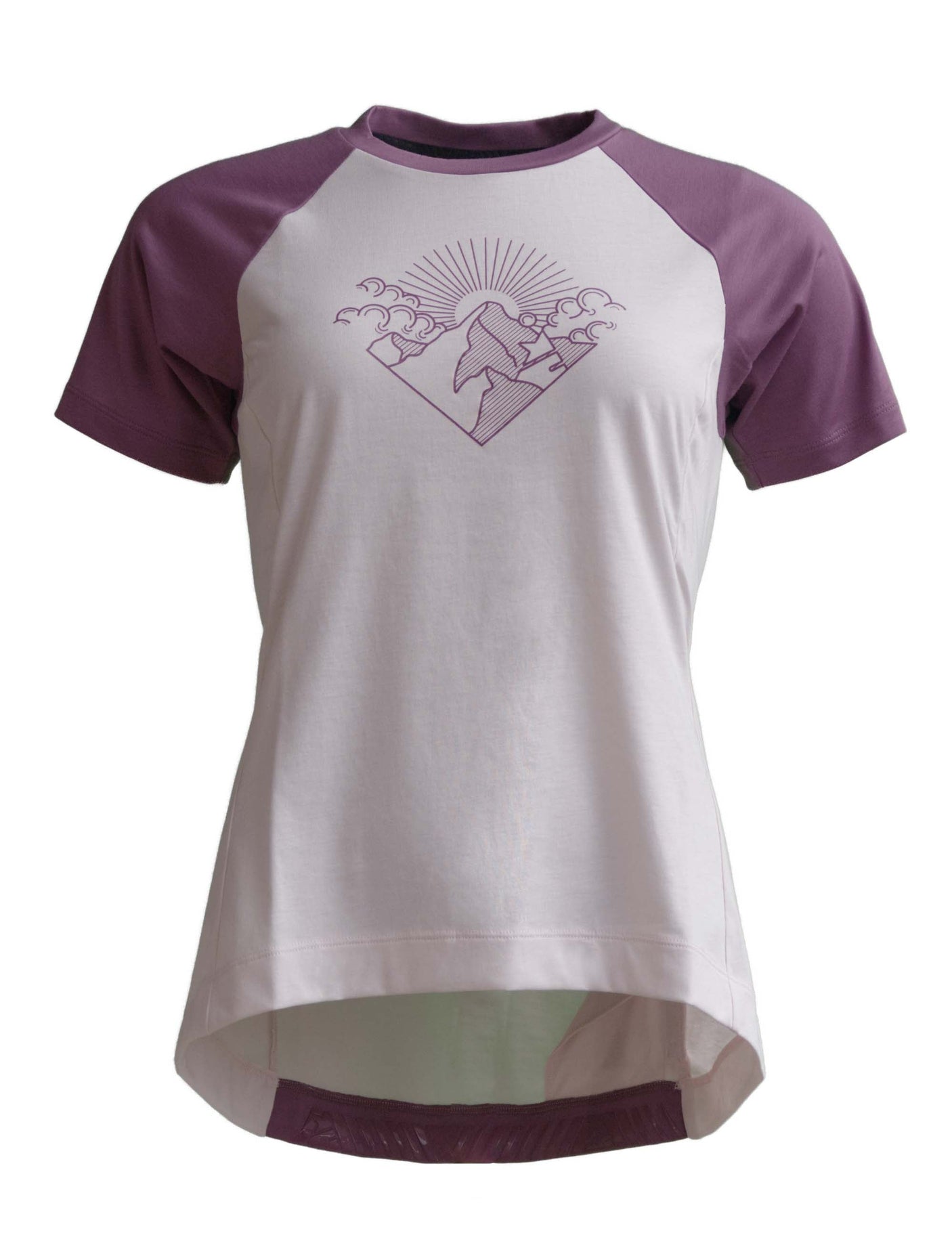 Zimtstern PureFlowz Shirt SS Dames Lila / Bes