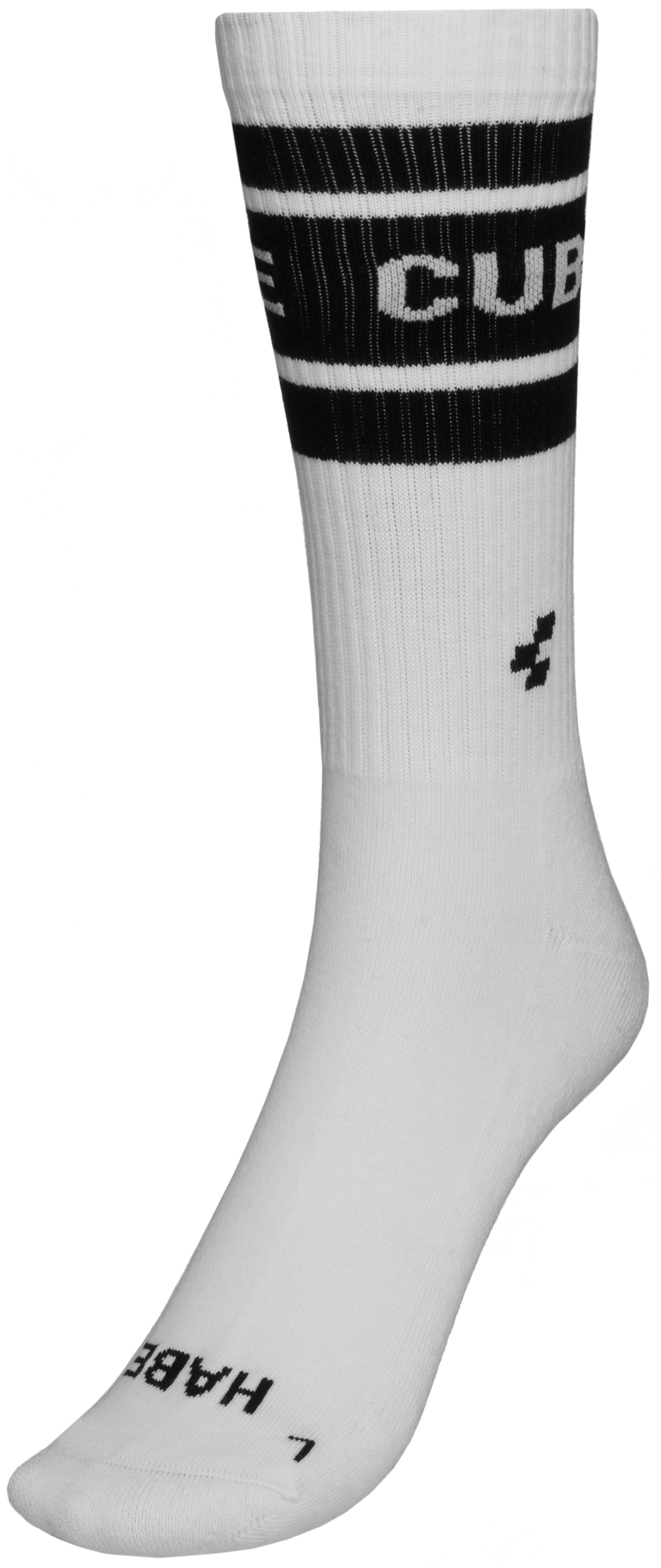 CUBE Sokken After Race High Cut white´n´black