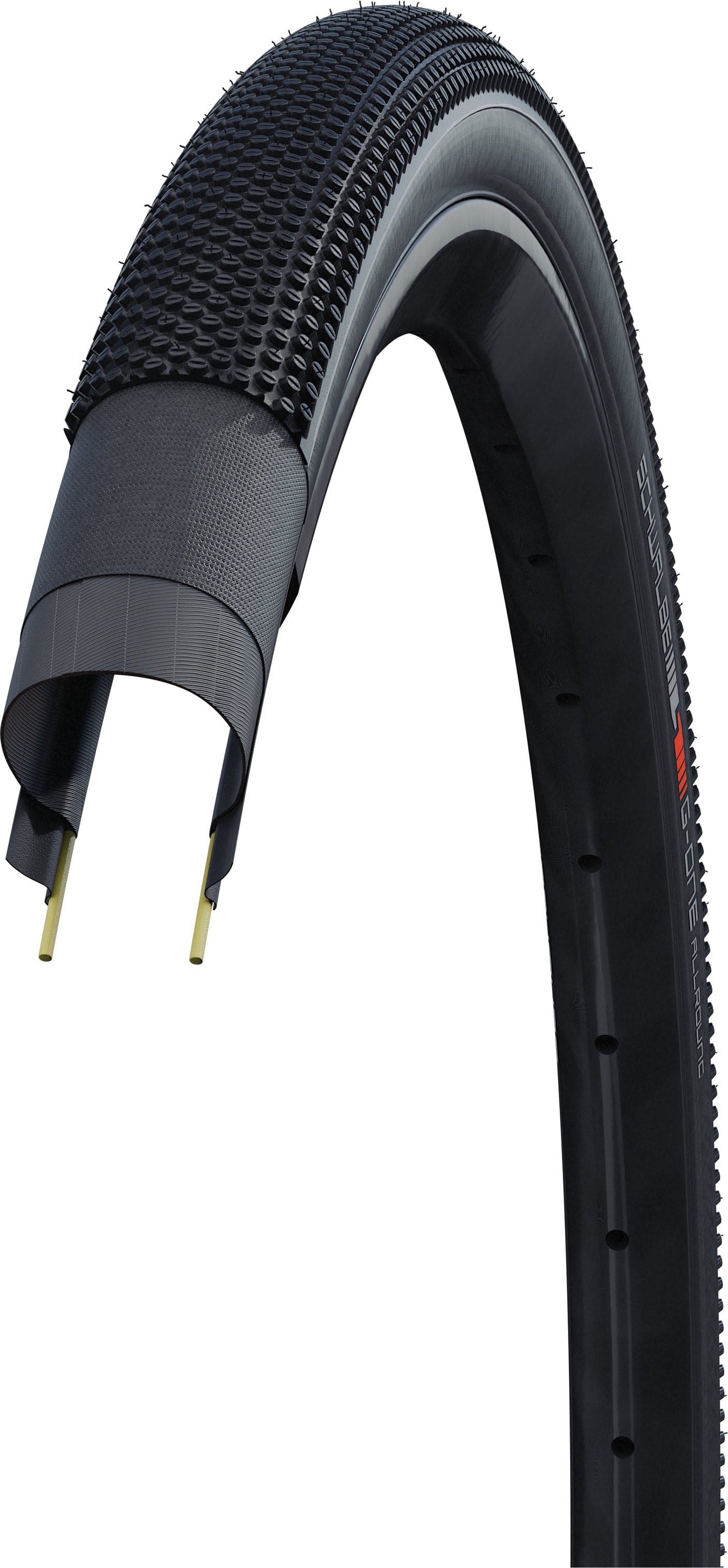 Schwalbe G-One Allround Performance vouwband 27.5x1.35" RaceGuard TLE E-25 Addix zwart