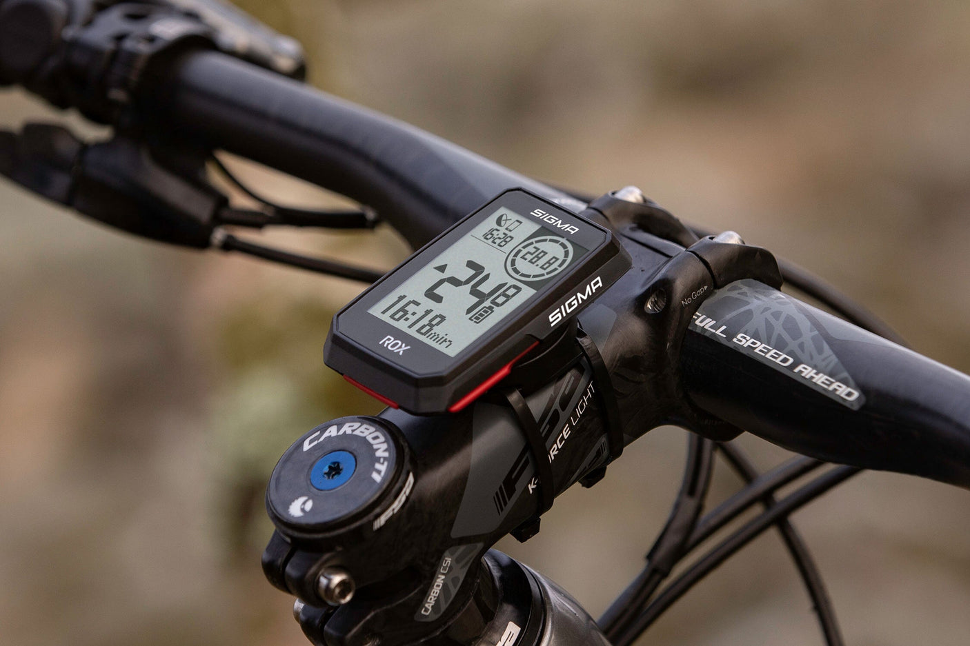 Sigma ROX 2.0 fietscomputer incl. GPS-houder zwart