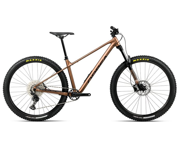 Orbea LAUFEY H30 Metallic Kaneel (Mat) - Zwart (Glans)