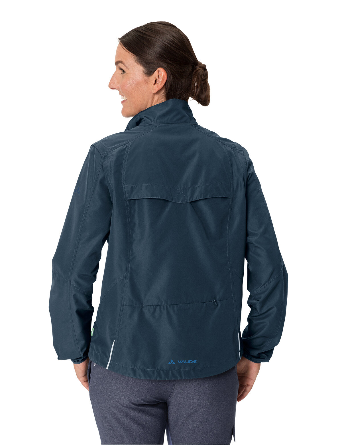VAUDE Dundee Classic Zip Off Jas Dames blauw