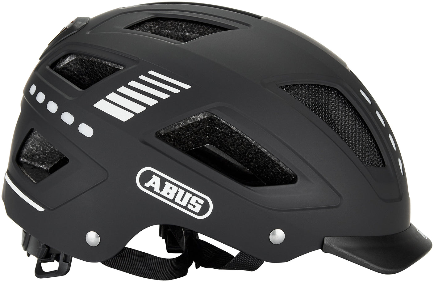 ABUS Hyban 2.0 LED Helm zwart