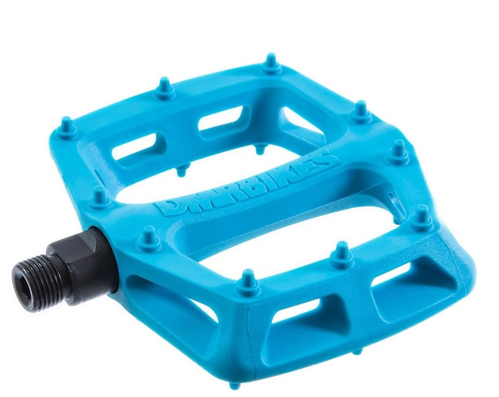 DMR V6 platformpedalen blauw