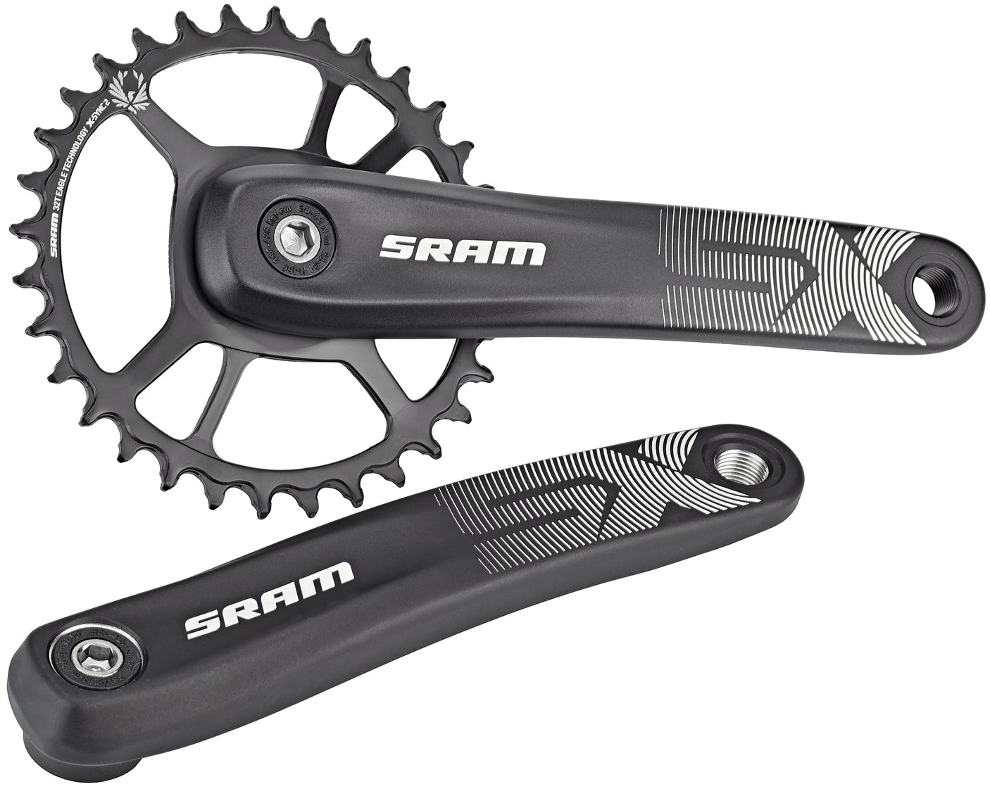 SRAM SX Eagle Power Spline crankstel 32T 12-speed zwart