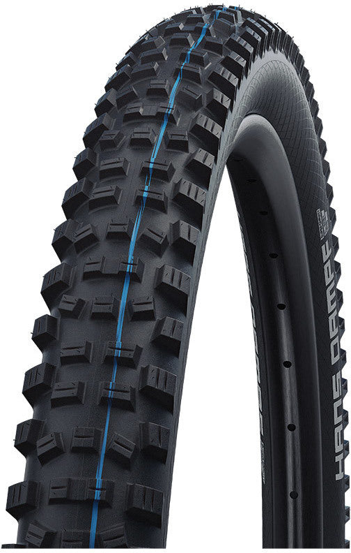 Schwalbe Hans Dampf Super Trail Evolution vouwband 27.5x2.60" TLE E-25 Addix Speedgrip zwart
