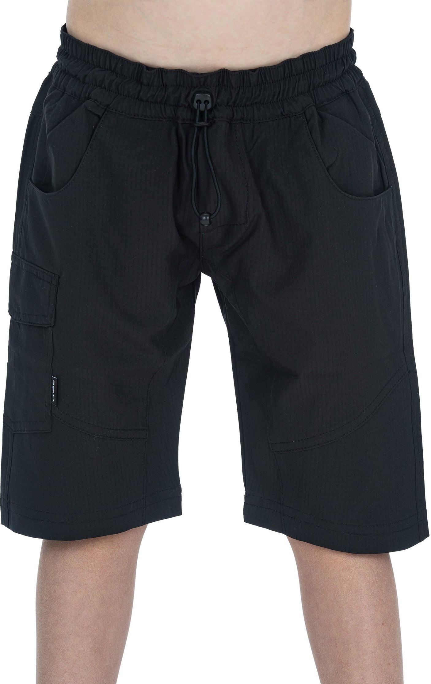CUBE TEAMLINE Baggy Shorts ROOKIE zwart´n´wit