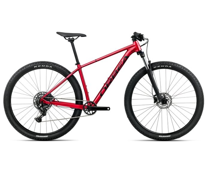 Orbea ONNA 29 40 Burning Red (Gloss) - Zwart (Mat)