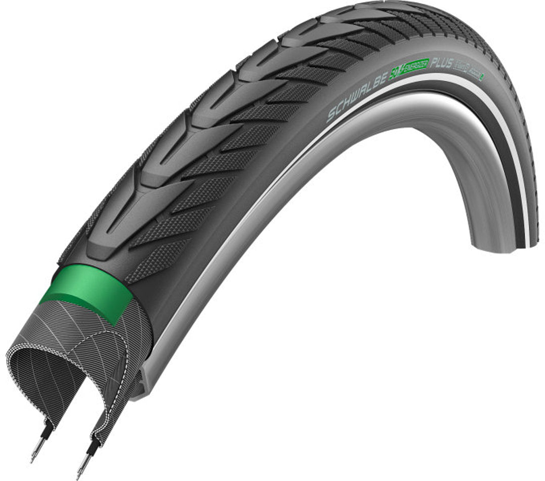 Schwalbe Energizer Plus Performance Draadband E-50 Addix.E Reflex 28x1.50" zwart