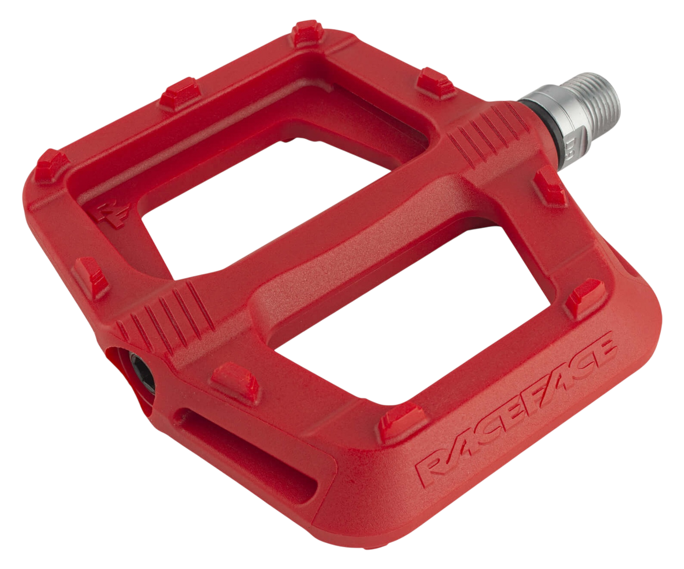 Race Face Ride Pedalen rood