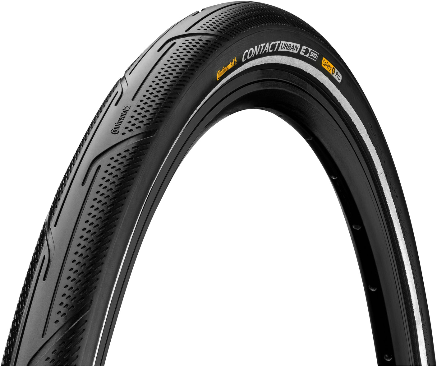 Continental Contact Urban Draadband 28x1.75" Reflex E-50 SafetyPro zwart
