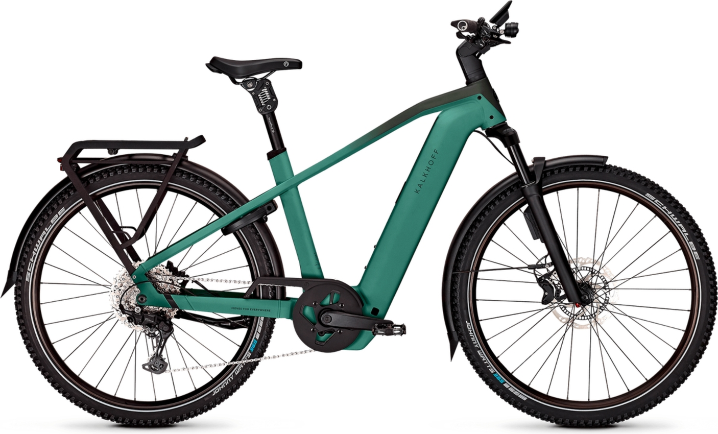 Kalkhoff ENTICE 5+ EXCITE ABS Diamant 800 mineralgreen / huntsmengreen mat