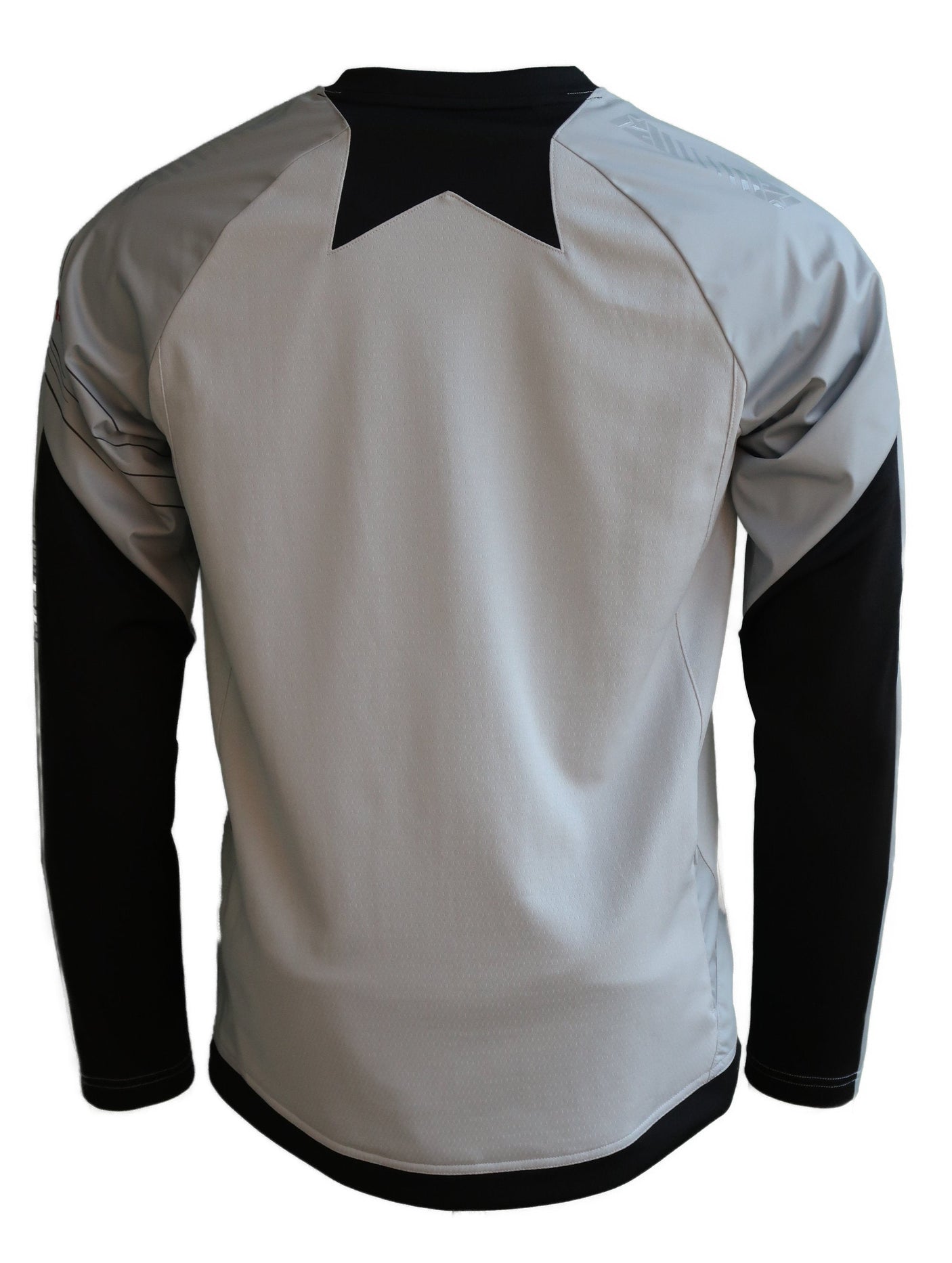 Zimtstern ProTechZonez Shirt LS Heren Glacier Grey/Pirate Black