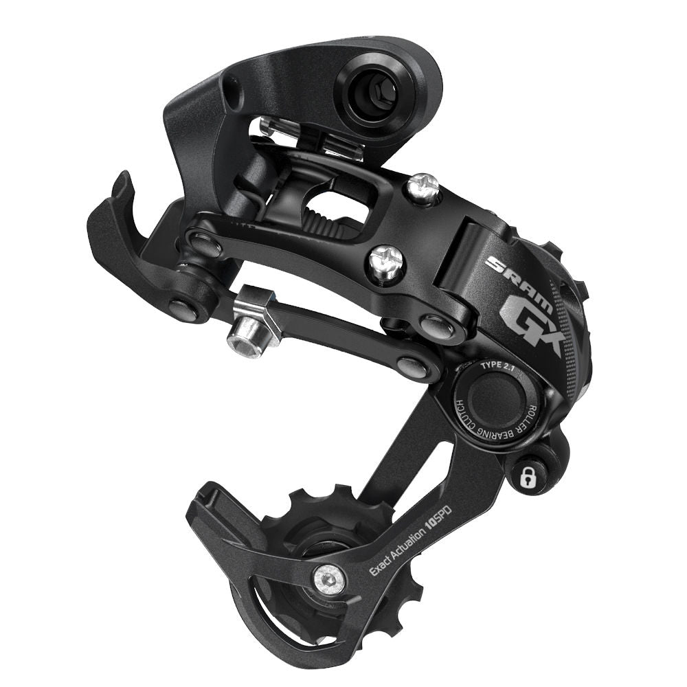 SRAM GX Type 2.1 derailleur 10-speed zwart