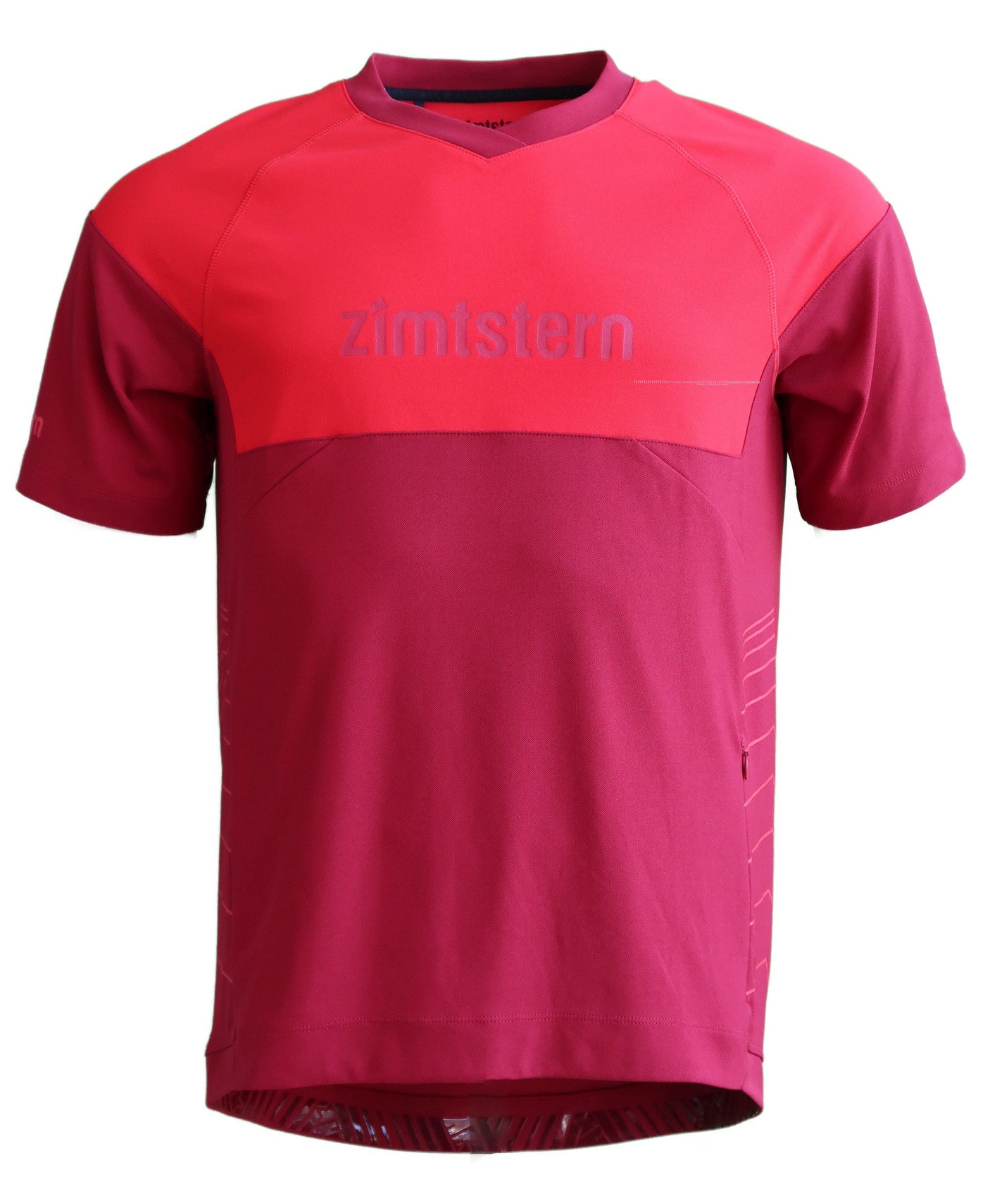 Zimtstern Bulletz Shirt SS Heren Jester Red/CYber Red