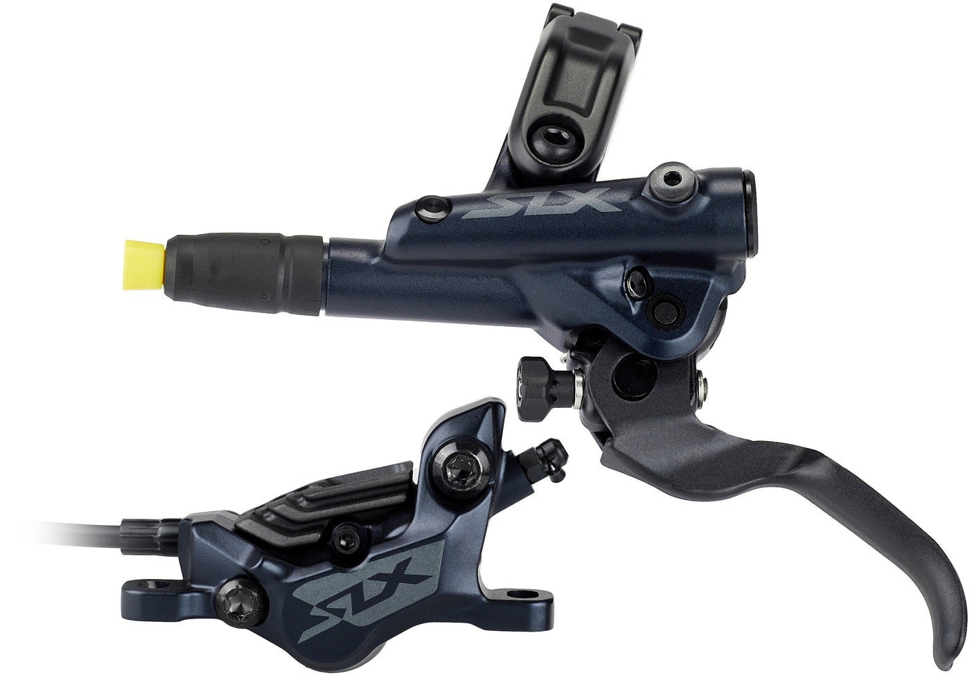 Shimano SLX M7120 Schijfrem Voorwiel zwart