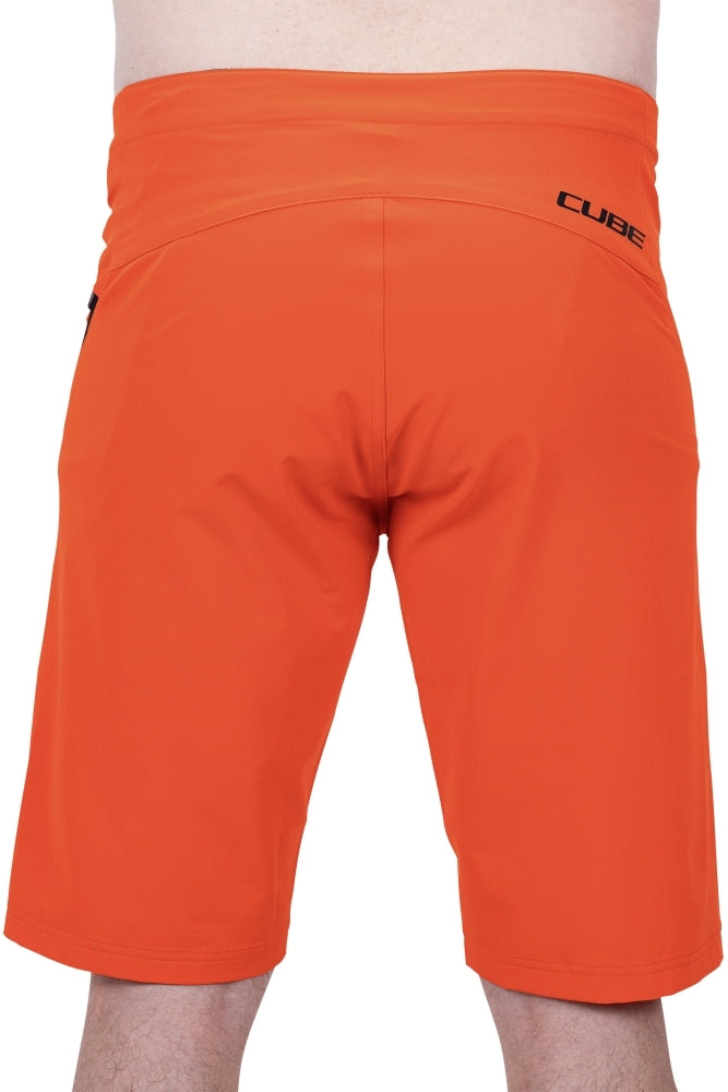 CUBE VERTEX Lichtgewicht Baggy Shorts oranje