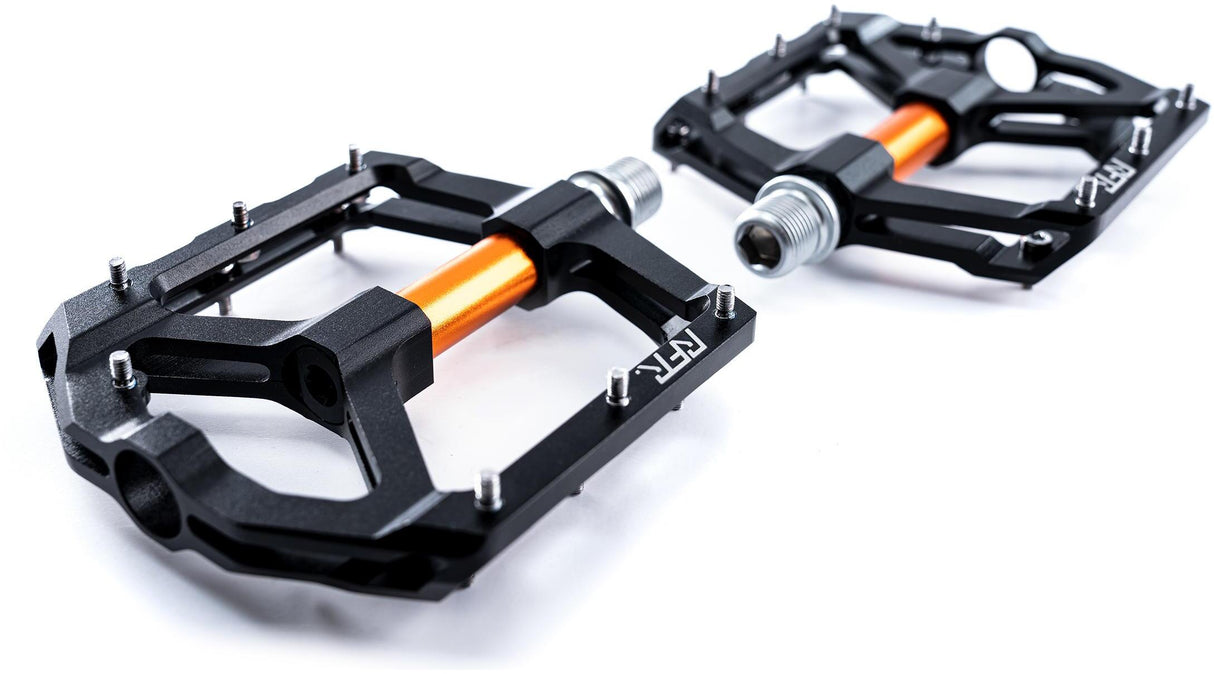 RFR-pedalen Flat SLT 2.0 zwart'n'oranje