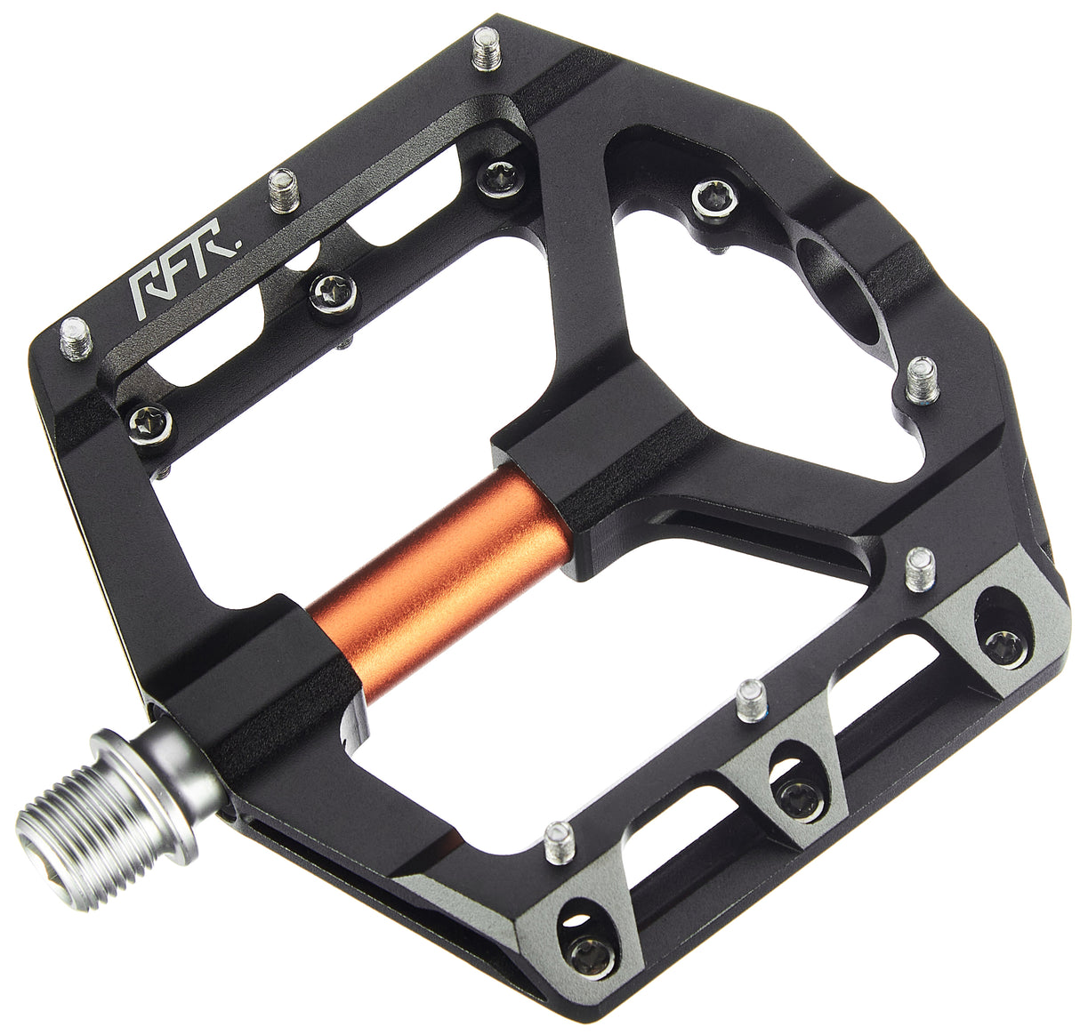 RFR-pedalen Flat SLT 2.0 zwart'n'oranje