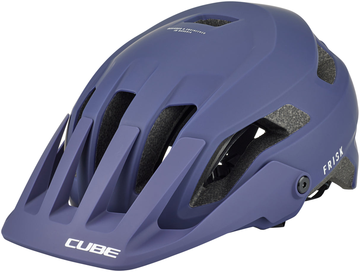 CUBE helm FRISK blauw