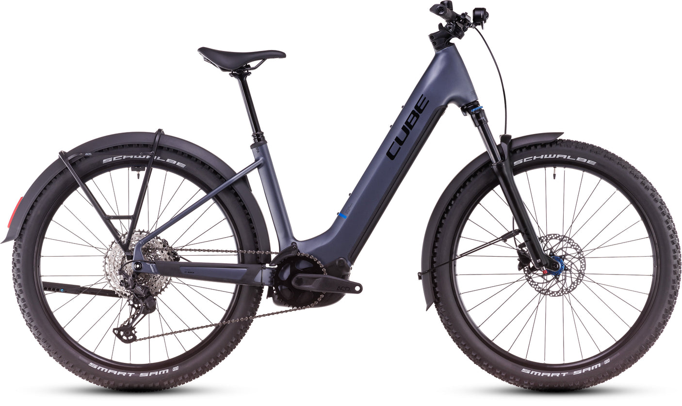 Cube Reaction Hybrid Pro 800 Allroad Easy Entry metallicgrijs´n´black (2025)