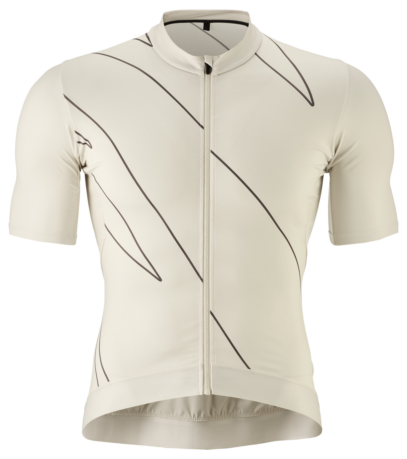 Gonso Road Jersey Print M kasteelgrijs