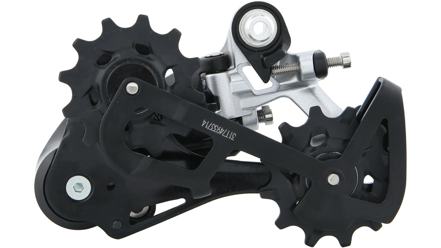 SRAM Rival 1 achterderailleur Type 3.0 lange kooi 11-speed zilver zilver/zwart