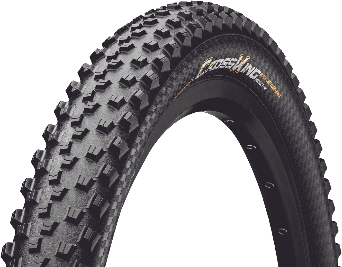 Continental Cross King 2.6 vouwband 27.5x2.60" TLR E-25 zwart