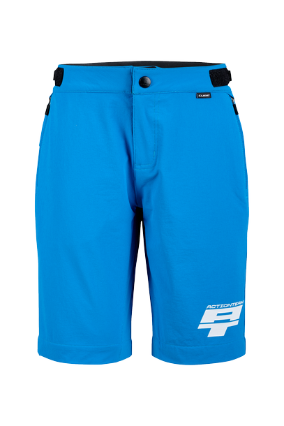 Cube MTB Baggy Short ROOKIE X Actieteam blauw
