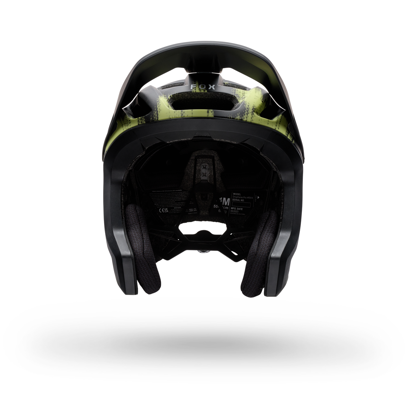 Fox Dropframe Pro Flow MTB-helm Zwart