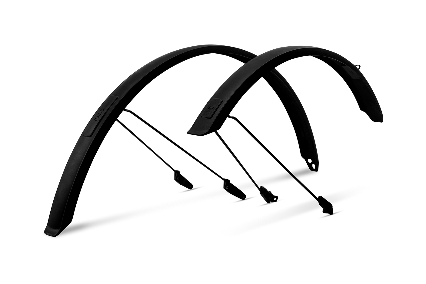 ACID spatbordset 57 28" BB Mount 2.0 zwart