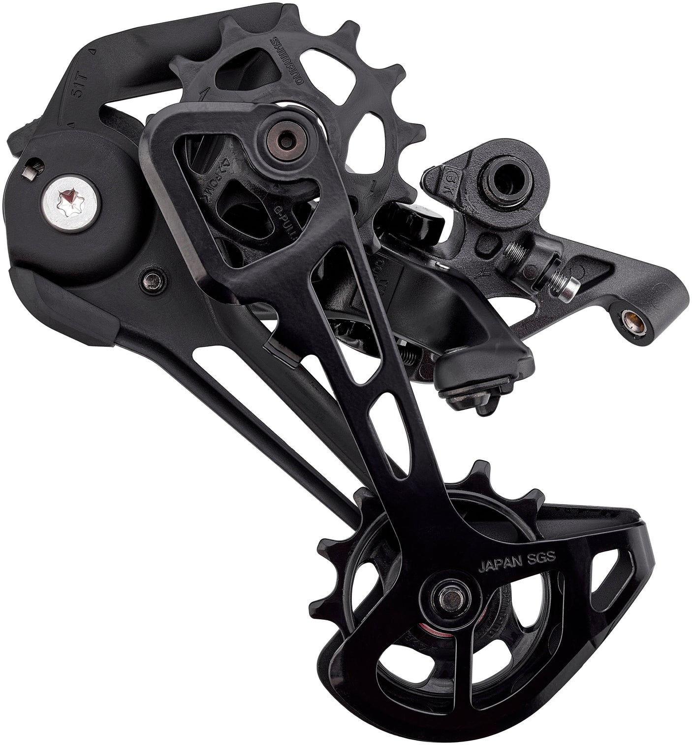Shimano Deore XT RD-M8100 Derailleur 12-speed Direct mount long zwart