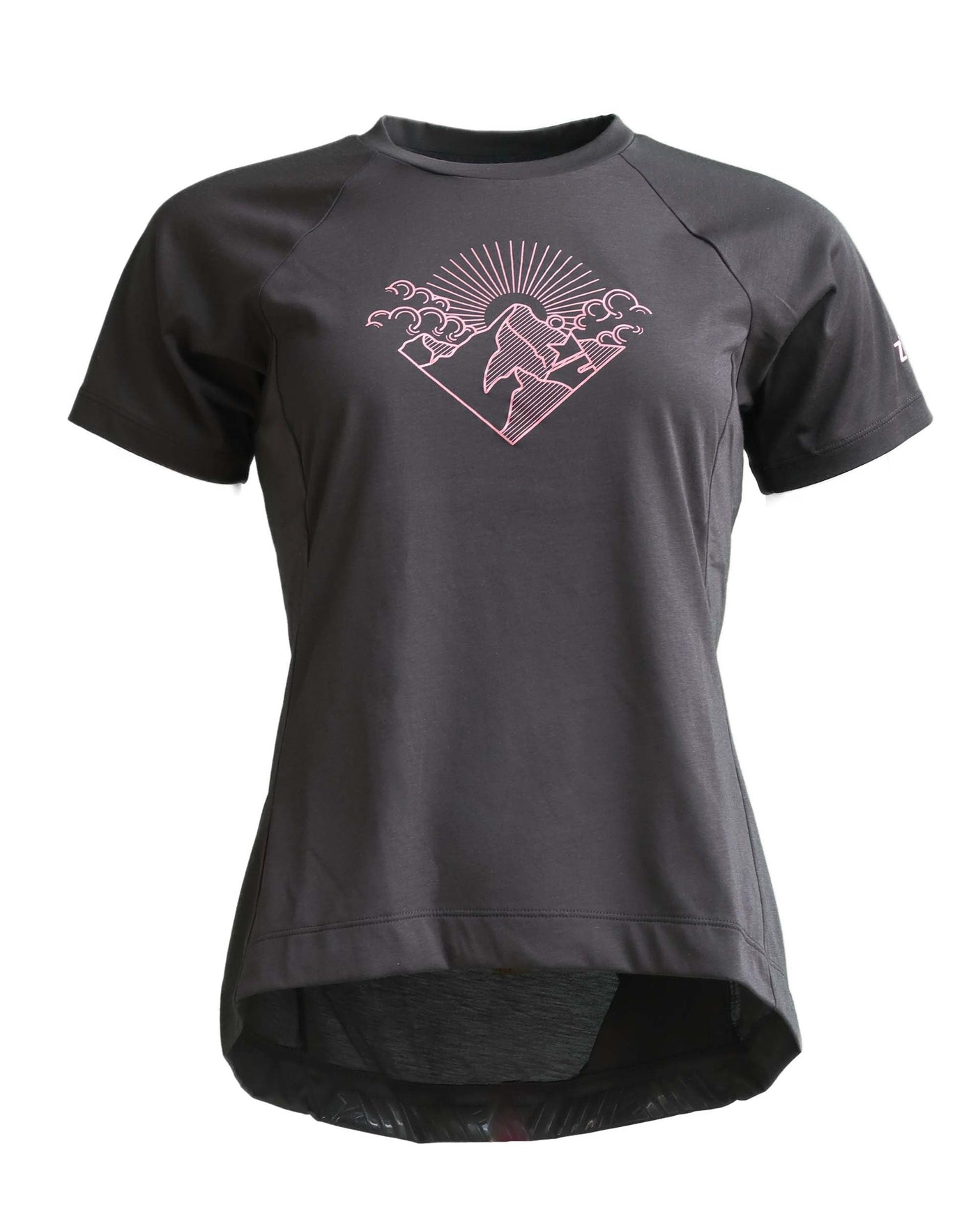 Zimtstern PureFlowz Shirt SS Dames Pirate Black/Pirate Black