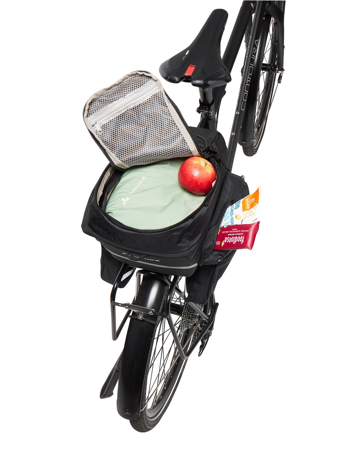 VAUDE Silkroad Plus bagagedragerstas zwart