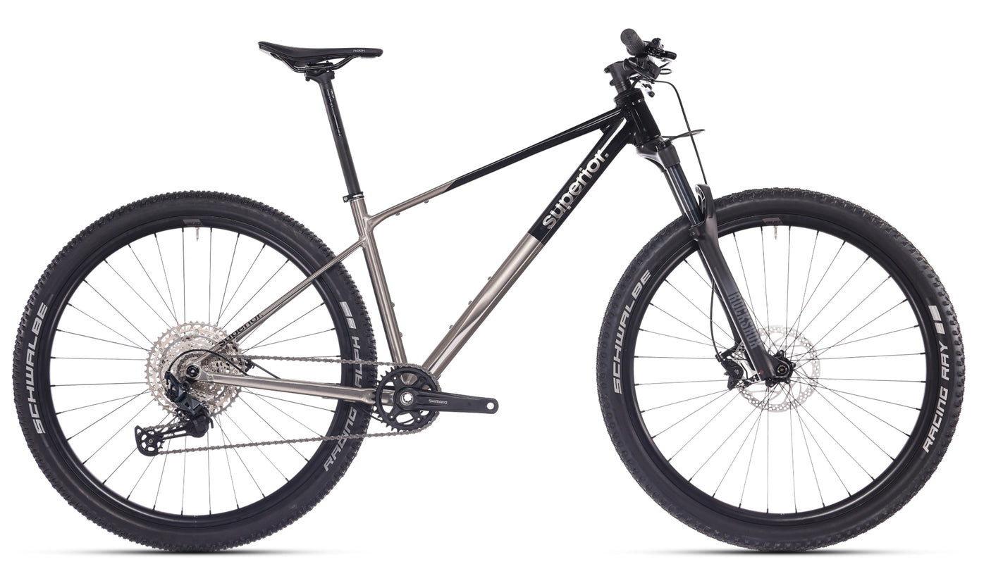 Superior XP 6.2 Gloss Brush Alu / Zwart