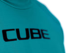 CUBE ATX jersey met ronde hals en korte mouwen lichtblauw