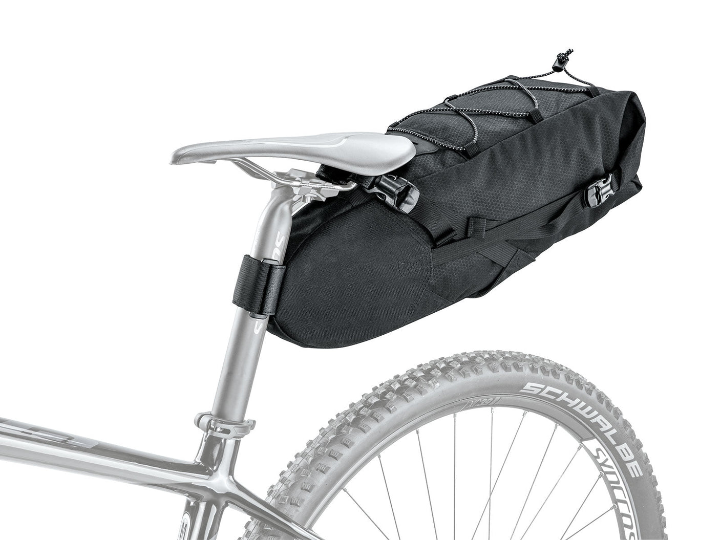 Topeak BackLoader zadelpenstas 15l zwart